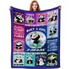 Panda Blanket Gifts for Kids Girls Women,Panda Stuff Pandas Throw