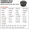 Unbranded Weed Eater 25-2 Trimmer Head Replacement for STIHL FS55