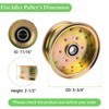 Hunter-wish 116-4666 Lawn Mower Idler Pulley Compatibles with Ex Mark