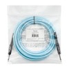 Fender Professional Series Tweed Instrument Cable, 15', Daphne Blue