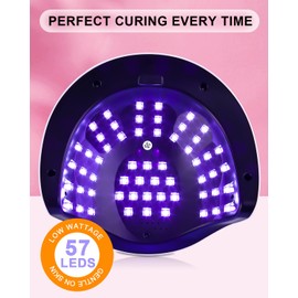 LED UV Lamp, LED UV Lamp Nails, Nail Lamp with 4 Timers