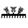 SUPERDANT 3 Cool Motorcycles Key Holder Decorative Hook Rack Hanger