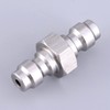Htopse Upgraded Stainless Steel Both End Male Quick Disconnect Adaptor