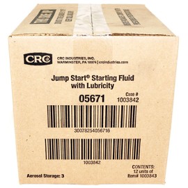 CRC 05671-12PK Starting Fluid with Lubricity, 11 fl. oz., Pack of 12