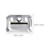 VILLCASE 100pcs Wall Panel Buckle, Wall Buckle Interlocking Hanging Bracket