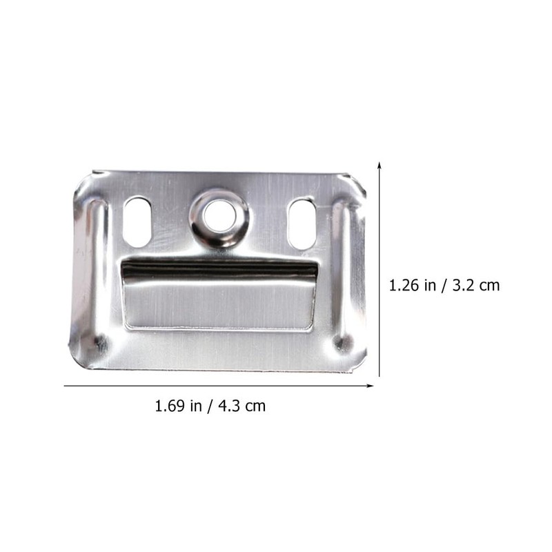 VILLCASE 100pcs Wall Panel Buckle, Wall Buckle Interlocking Hanging Bracket
