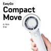 Bluefeel Portable Handheld Turbo Fan, 5-Speed Mini Personal Fan with