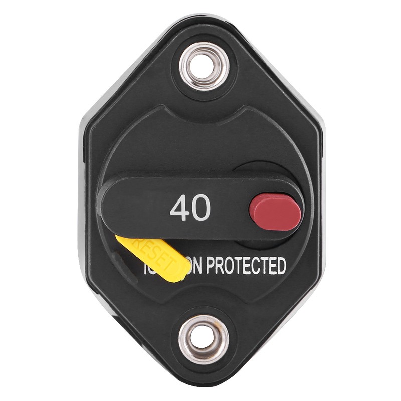 40 Amp Manual Reset Circuit Breaker Switch Car Boat Fuse