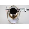 1320 ultra quiet resonator muffler stainless steel universal 2.5" inlet