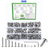 472-Piece M5 Screws Set, Pan Head Allen Screws Nuts Set,