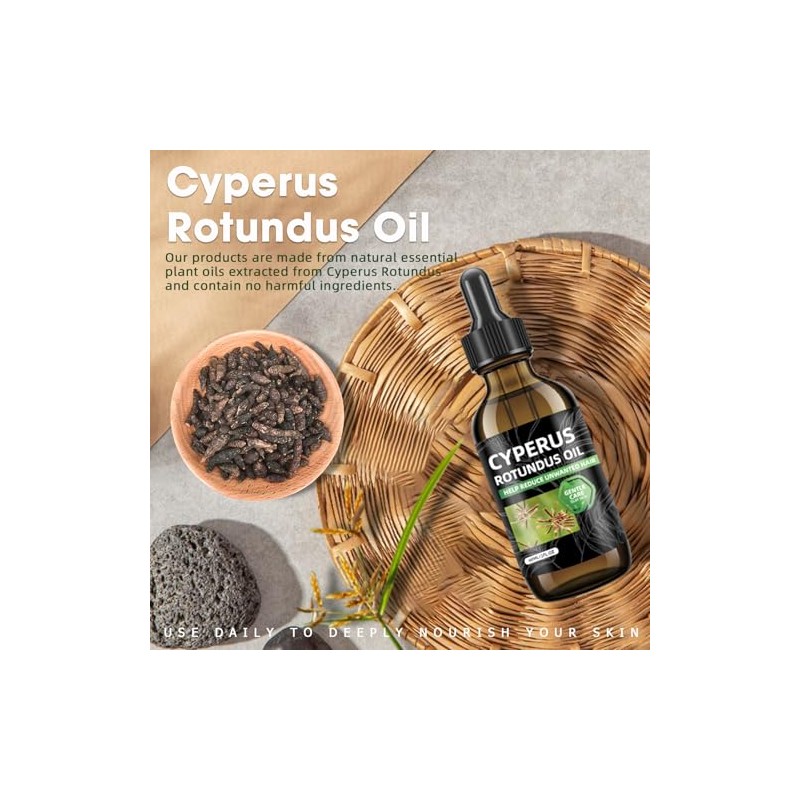 Aceite De Cyperus Rotundus Para La Depilación, Aceite Natural De