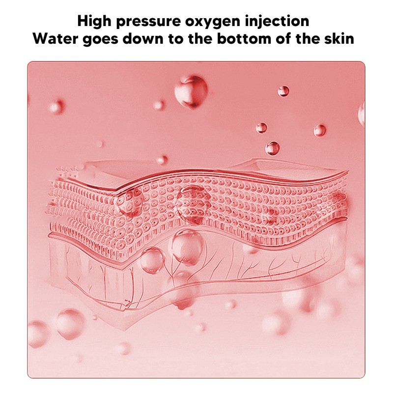 Facial Oxygen Injector Deep Moisturizing USB Rechargeable Handheld Face Water