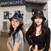 THE9SHOP Sombrero Sol Pescador Bordado Doble Cara/ Gorras Bucket Hat