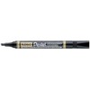 Pentel N860 Permanent Markers Chisel Tip Pack of 12 Black