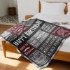 Joyloce Happy Birthday Gift for Man Blanket 60"X50", Funny Bday