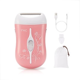 YHC Electric Razor for Women – Cordless Rechargeable Shaver for Legs, Underarms,