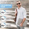 Yogo Vision Reader Sunglasses for Women and Men, UV400 Tinted