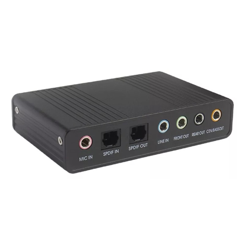 Generic Tarjeta De Sonido Usb Aleación De Aluminio Con Spdif