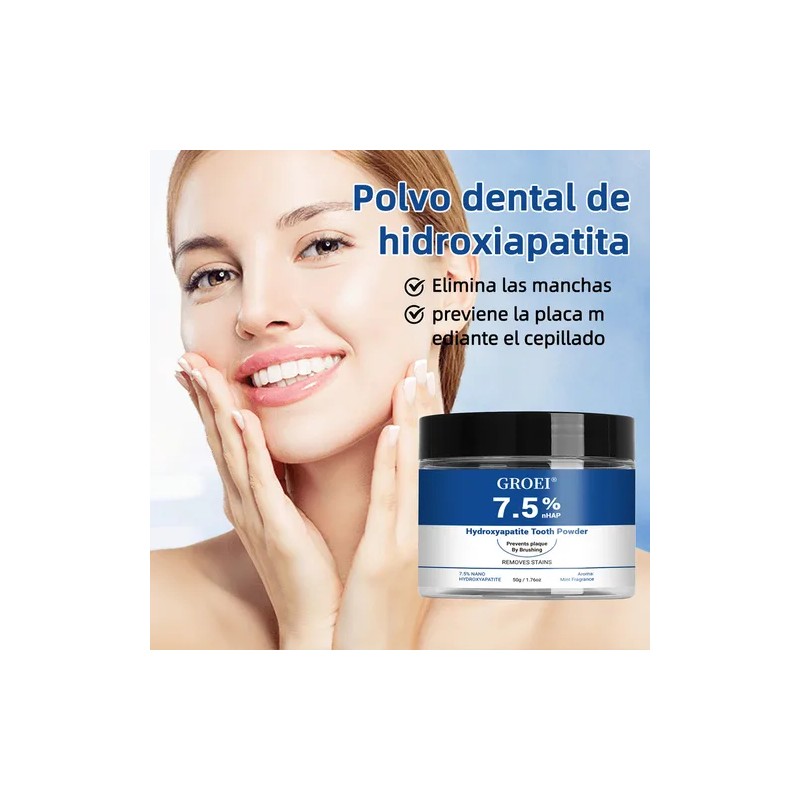 Polvo Dental De Hidroxiapatita Para Blanquear,polvo Dentífri