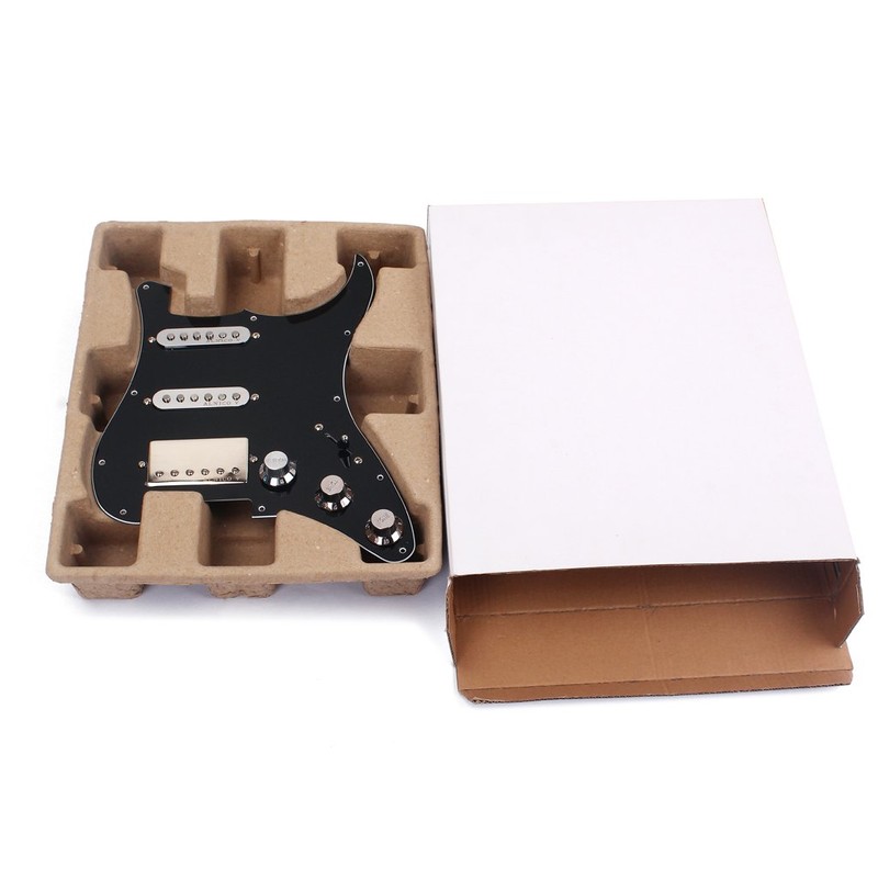 1 Set SSH Prewired Alnico 5 Pickup Pickguard for ST