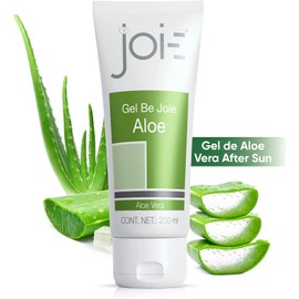 Aloe Vera Gel 250ml - aligera molestias de Quemaduras Solares Hidrata Refresca Combate Acne Piel Seca Raspaduras Pelo Dañado - Gel Hidratante Facial After Sun Uso Despues Del Sol - Uso Facial Corporal Capilar