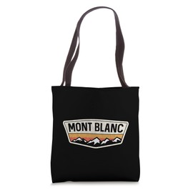 Mont Blanc France Shield - Mont Blanc French Tote Bag