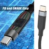 JORINDO Laptop Power Cord PD EMARK Chip 5A 100W Portable