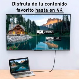 Cable De Alta Definición 4K 60Hz 15 Metros Con Conector HDMI Para TV Y PC De Alta Calidad De Transmisión En Imagen