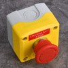 Fafeicy SP-A001 Emergency Off Push Switch Red Sign IP65 Waterproof