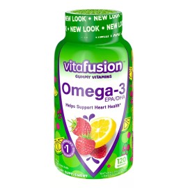 Vitafusion Vitaminas - Vitafusion Omega-3 Gomitas - 120 Und