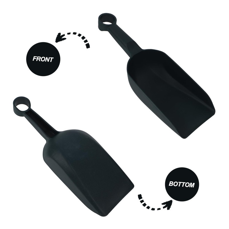 iplusmile Garden Tool Set 2 Plastic Shovels for Planting Transplanting