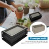 Faddare Silicone Planter Mold, 10x5x3.8inch Silicone Molds for Concrete Flower