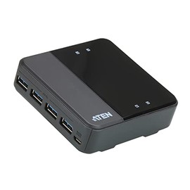 Aten US434-AT USB 3.0 Peripheral Switch with 4 Ports / Black
