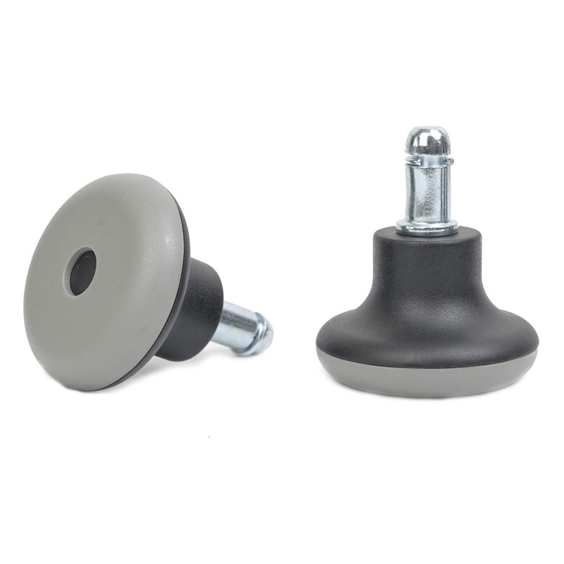 5PCS Bell Glides Replacement Office Chair Swivel Caster Wheels to