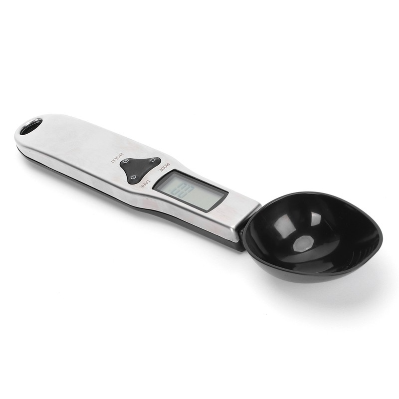 Digital Measure Spoon Small Stainless Steel Scale with Weighing Range