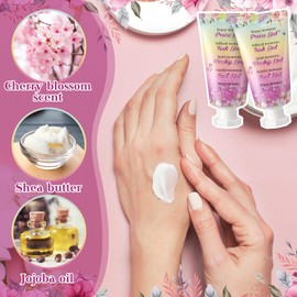 Heigble Heigble 50 Pack Christian Hand Lotion Bulk Gifts for Women Mother Day Bible Mini Travel Hand Lotion Bulk for Stocking Stuffers Gifts Women Church Appreciation Teachers Coworkers(Rose)