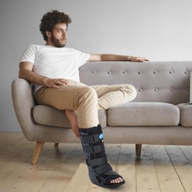 Centec Air Walker Boot - Medical Grade Immobilization for Strains, Sprains & Stable Fractures | Breathable Material (Low Top, High Top) (LOW TOP/MEDIUM)