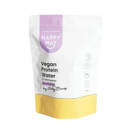 HAPPY WAY Ashy Bines Passionfruit Vegan Protein Water Powder - 420g | Refreshing Tropical Vibe Flavour | Supports Toning & Muscle Recovery | Ideal for Shakes, Smoothies & Healthy Recipes