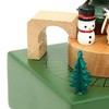 Wooden Train Music Box for Girls Boys Real Details Clear