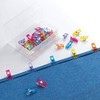 Clover - Clips de 10 piezas, clásicos, los colores pueden