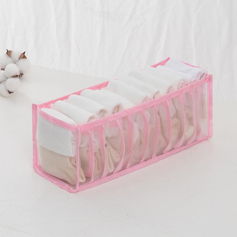 Closet Organizer Underwear Socks – Drawer Divider Storage Box, Foldable