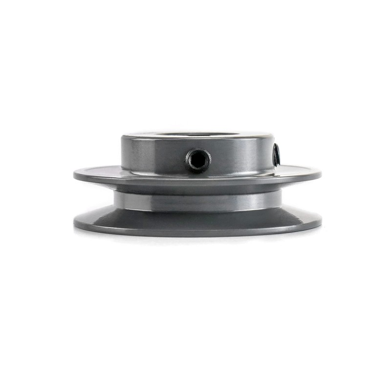 QWORK QWORK Single Groove Web Sheaves, 3.05" OD 1" Bore