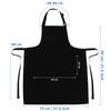 LINEN CLOSET® 4 Pack Apron Unisex Adjustable Bib Apron Ladies
