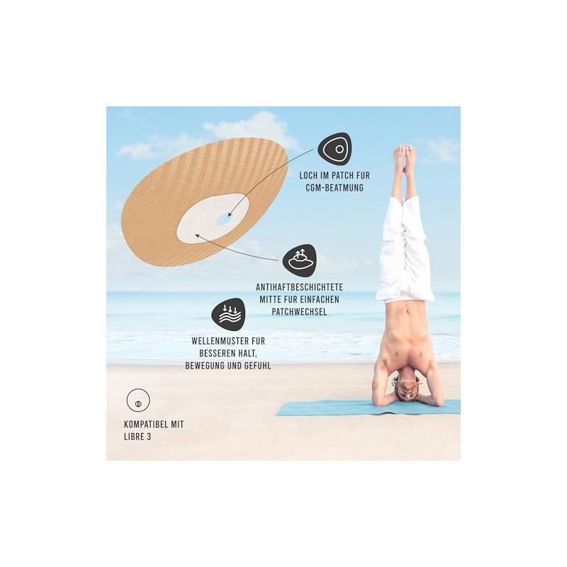 Not Just A Patch Freestyle Libre 3 Plus Sensor Plasters