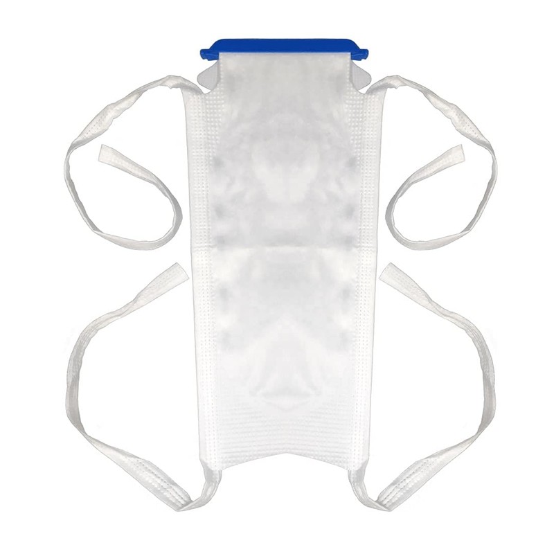 Vakly Refillable Ice Bags with Clamp Closure - Large, 6-1/2
