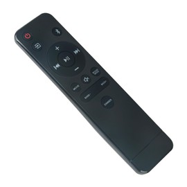 ALLIMITY Replaced Remote Control with DIMMER， Movie，SOUNDMODE Keys ，Fit for Onn Soundbar Speaker System sub 100071725
