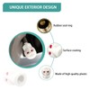 Dickno 5 PCS Skull Style Tire Valve Stem Caps with