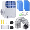 TenYoDaZonify 3-in-1 Indoor Dryer Vent Kit,Upgrade Energy Efficient Dryer Lint