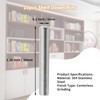 Qjaiune 10pcs Shelf Dowel Pins 5x35mm Stainless Steel Pegs, Bunk