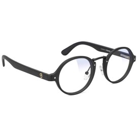 Glassy Prod Premium Blue Light Blocking Glasses, Anti Eyestrain and Fatigue, Glasses for Computer and Gaming, Matte Black Frame Clear Lens